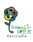 Jornadas El Hierro 100% reciclable.