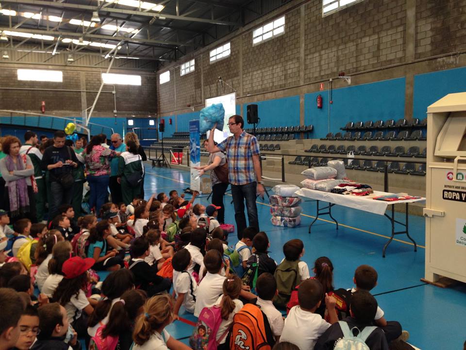 Canarias Recycling S.L. festeja el Día Mundial del Medioambiente en el Ayuntamiento de Güímar ante 300 escolares